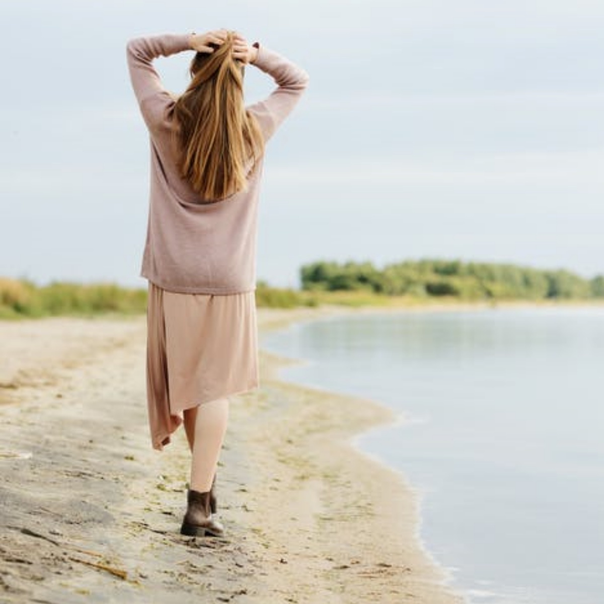 passeggiata in spiaggia