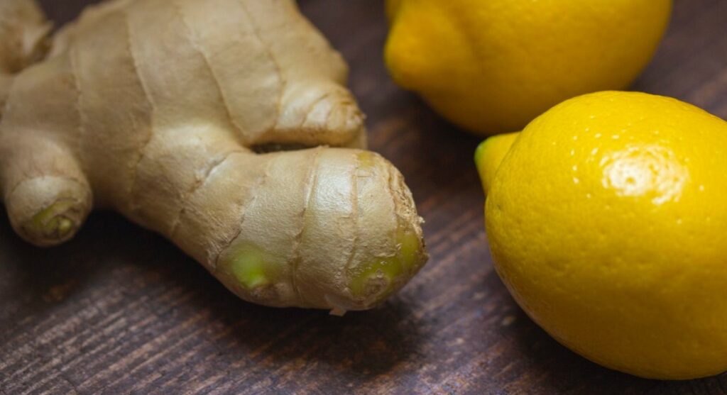 Zenzero e limone Zenzero con limoni