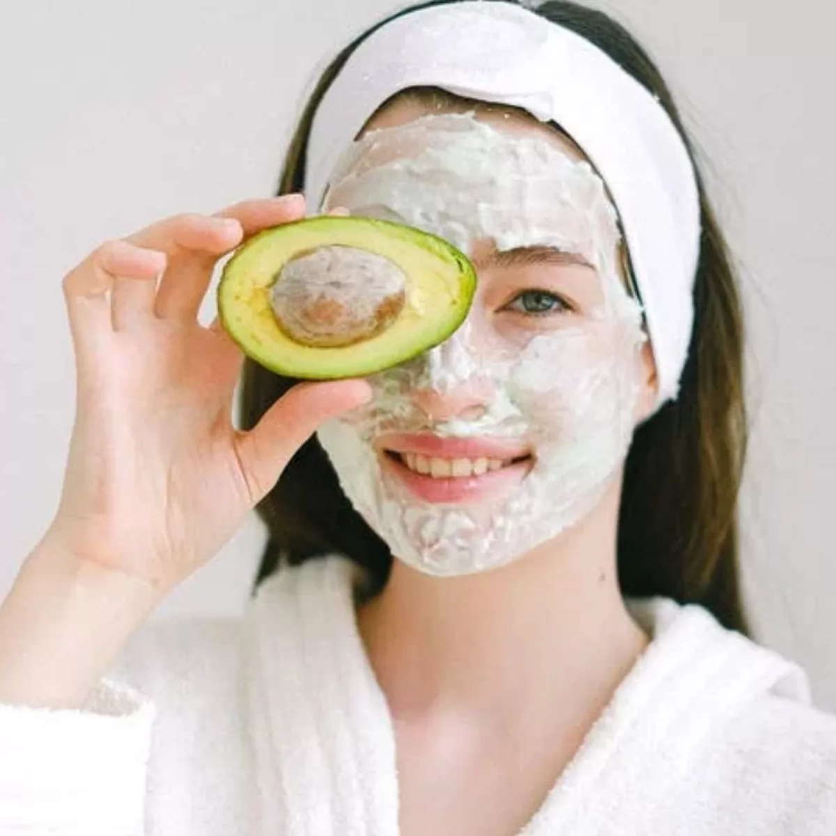 maschera all'avocado