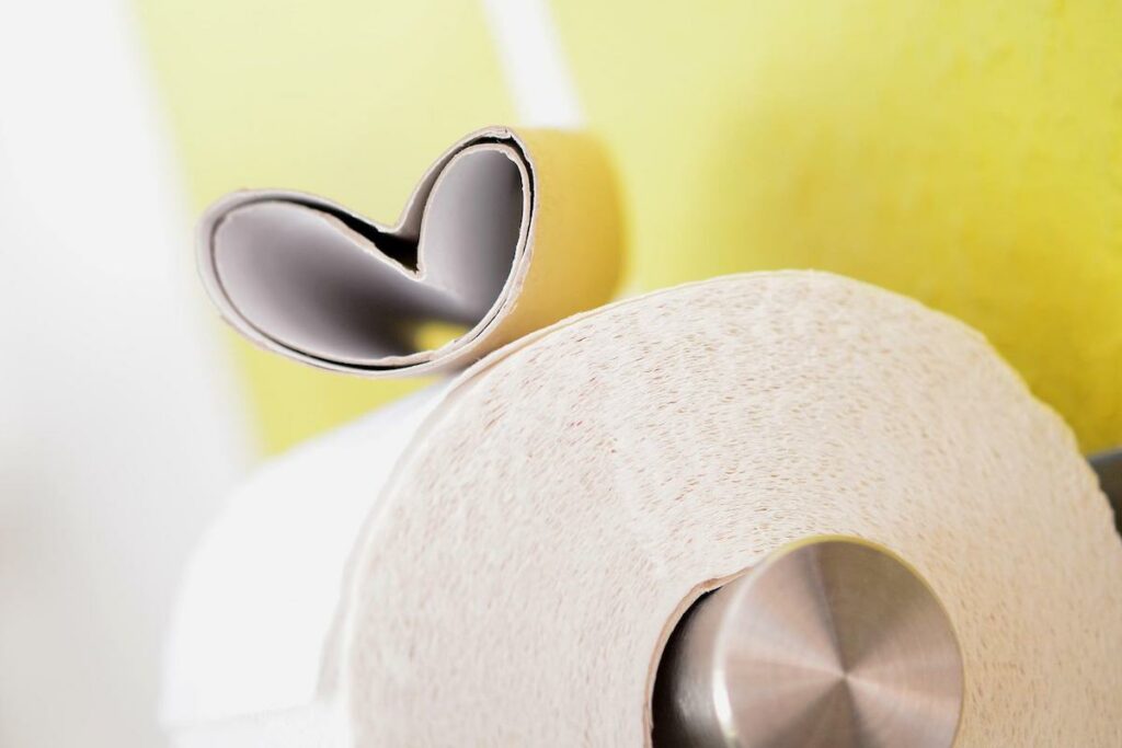 Dettaglio carta igienica