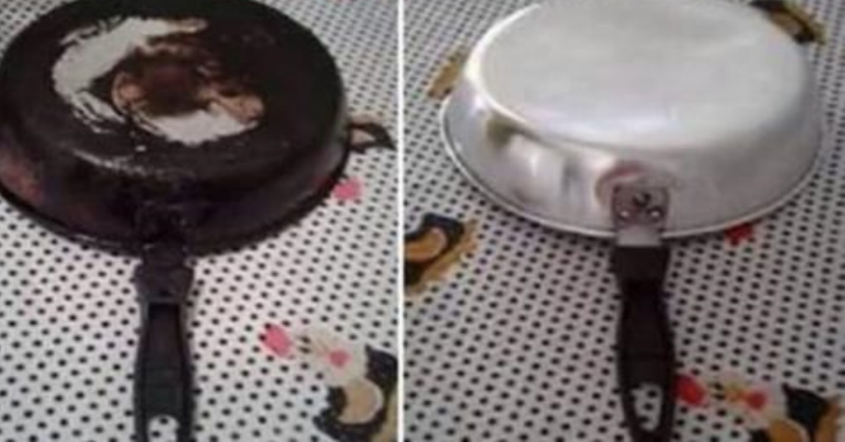 rimuovere macchie pentole e padella