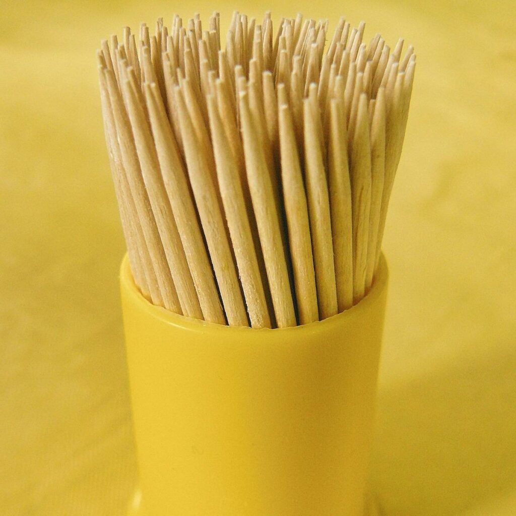 Barattolo di stuzzicadenti