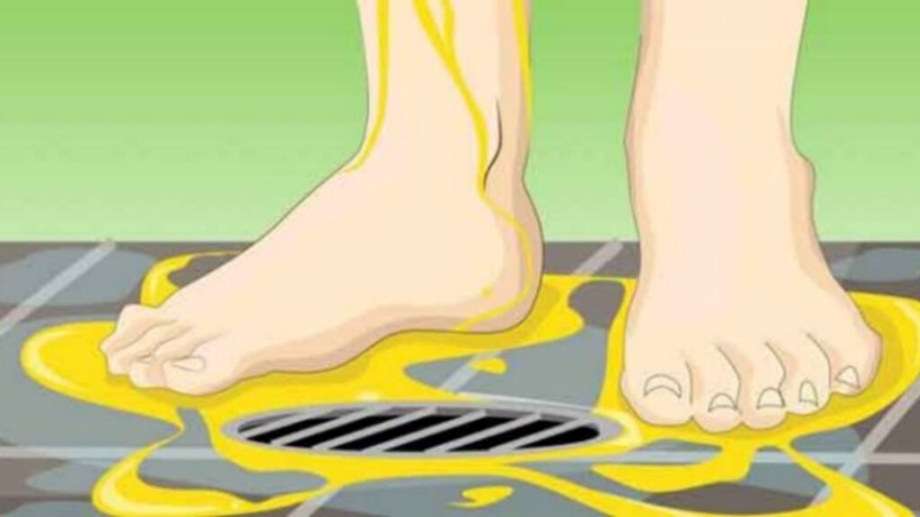 benefici urinare sotto la doccia