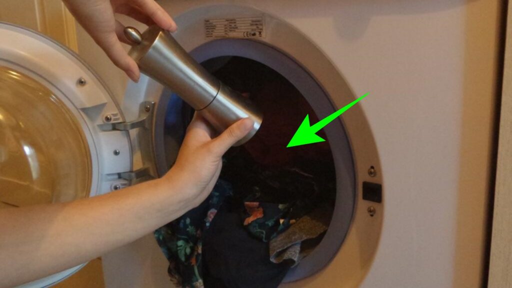 lavatrice e pepe nero