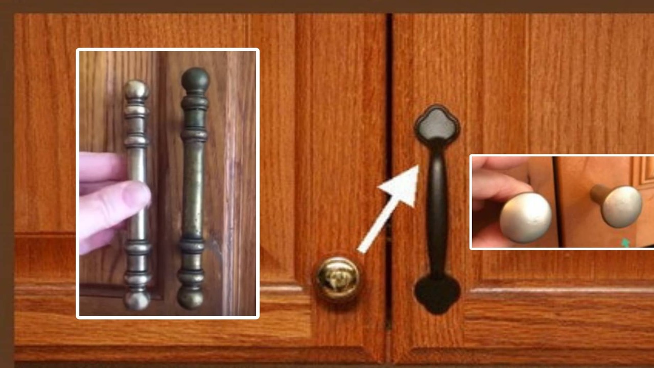 maniglie porta ottone