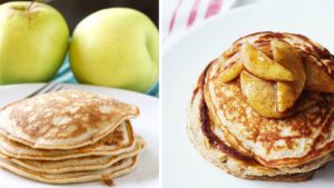 Mai fatte cosi buone. Frittelle light con mela, cannella e yogurt. Scopri la ricetta facilissima
