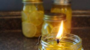 Vuoi una casa sempre profumata? Prova le candele con i limoni, sono facilissime da realizzare!