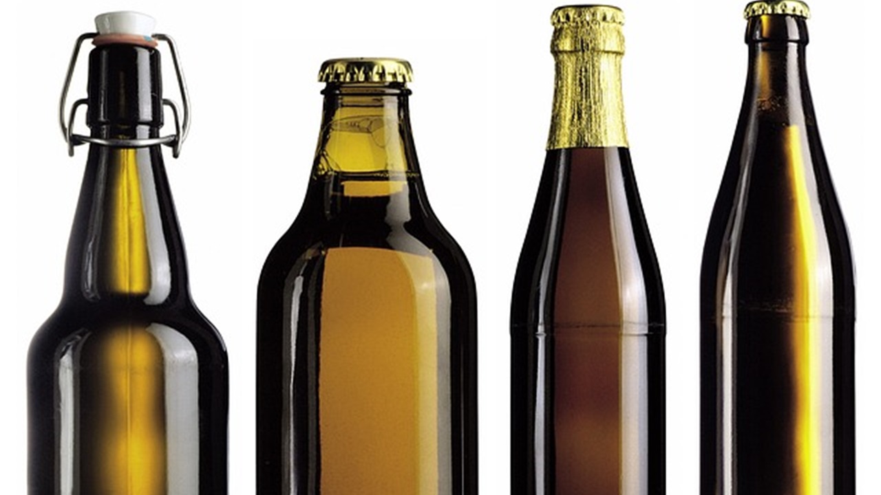 bottiglie marroni
