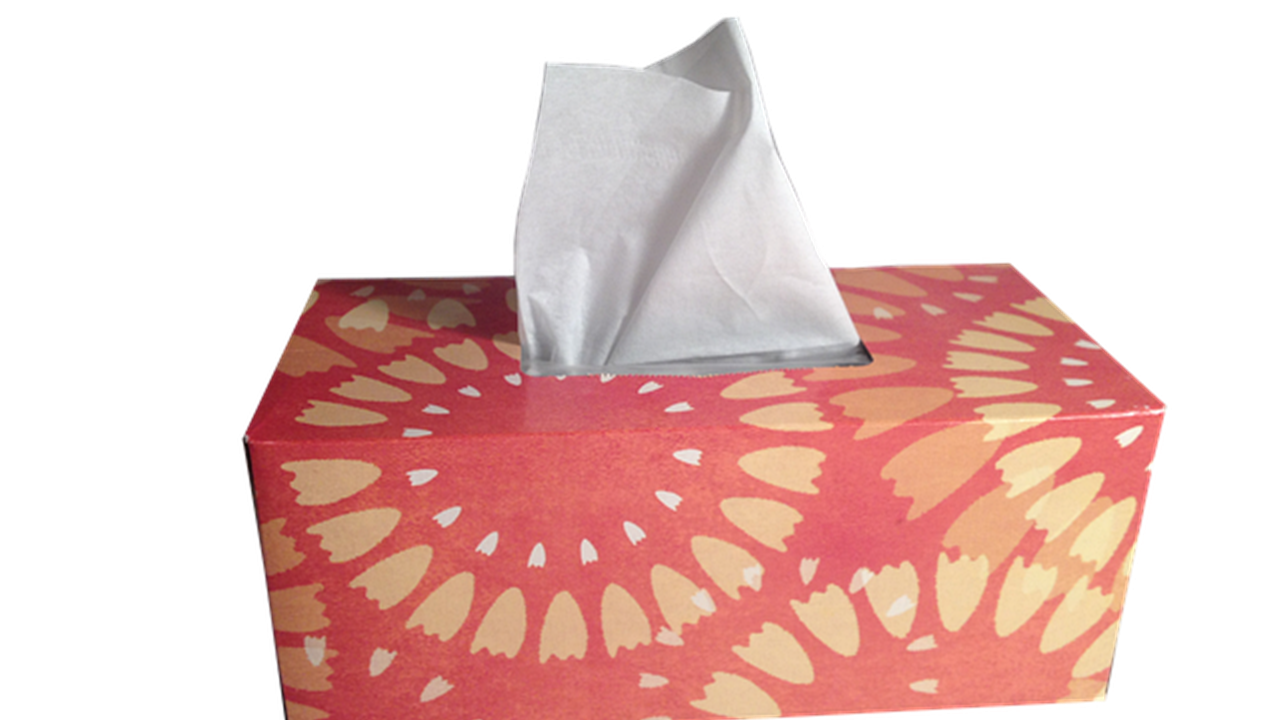 dispenser per fazzoletti