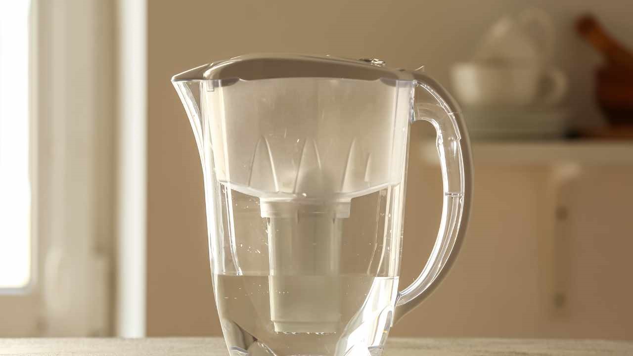 caraffa filtrante vuota