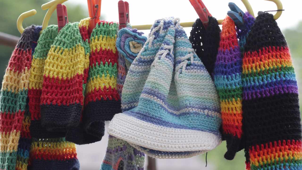 Sciarpee e cappelli di lana