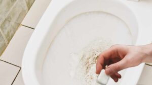 Grazie a questo metodo rimuovo le strisce gialle del mio wc in un batter d’occhio