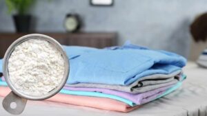 Amido di mais con i vestiti: ecco a cosa serve