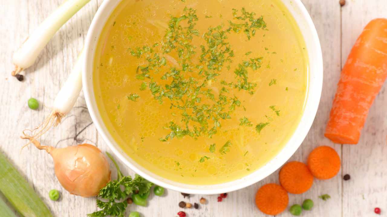 ricetta brodo vegetale perfetto