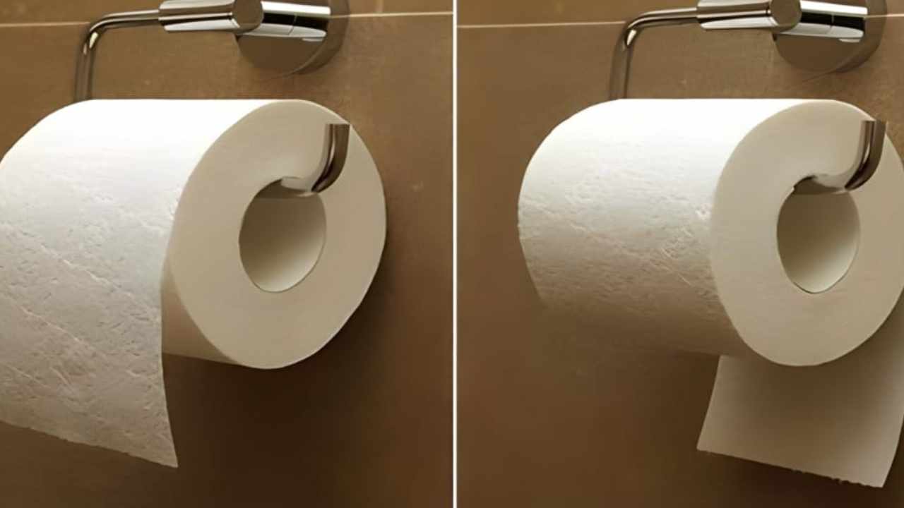 posizione carta igienica