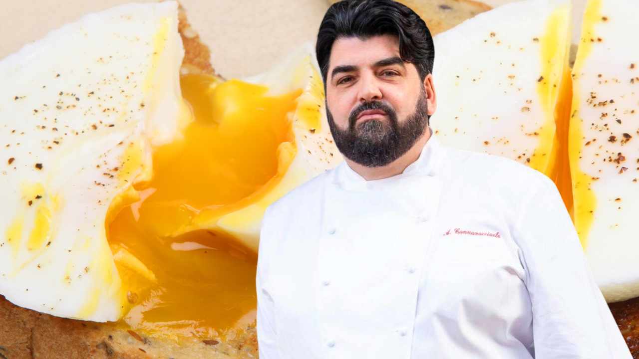 Cannavacciuolo uovo in camicia