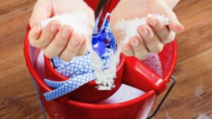 “Mi hanno detto di aggiungere questo ingrediente all’acqua per pulire il pavimento. Non lo avevo mai sentito, così ho provato… non ci crederete!”