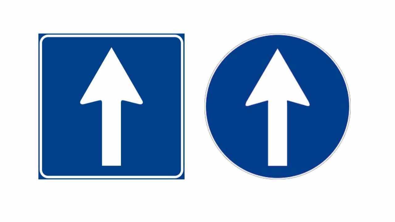 differenze segnali stradali 