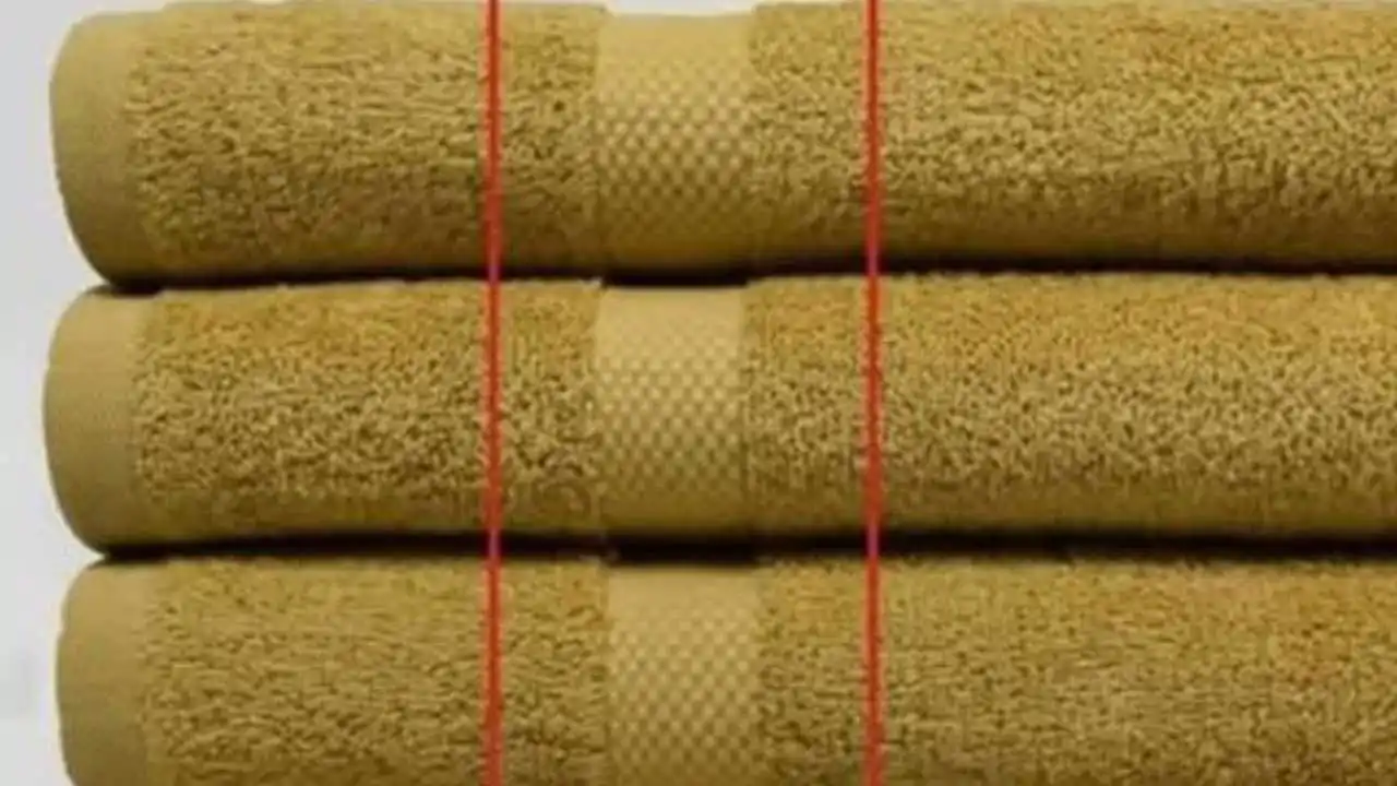 strisce negli asciugamani 