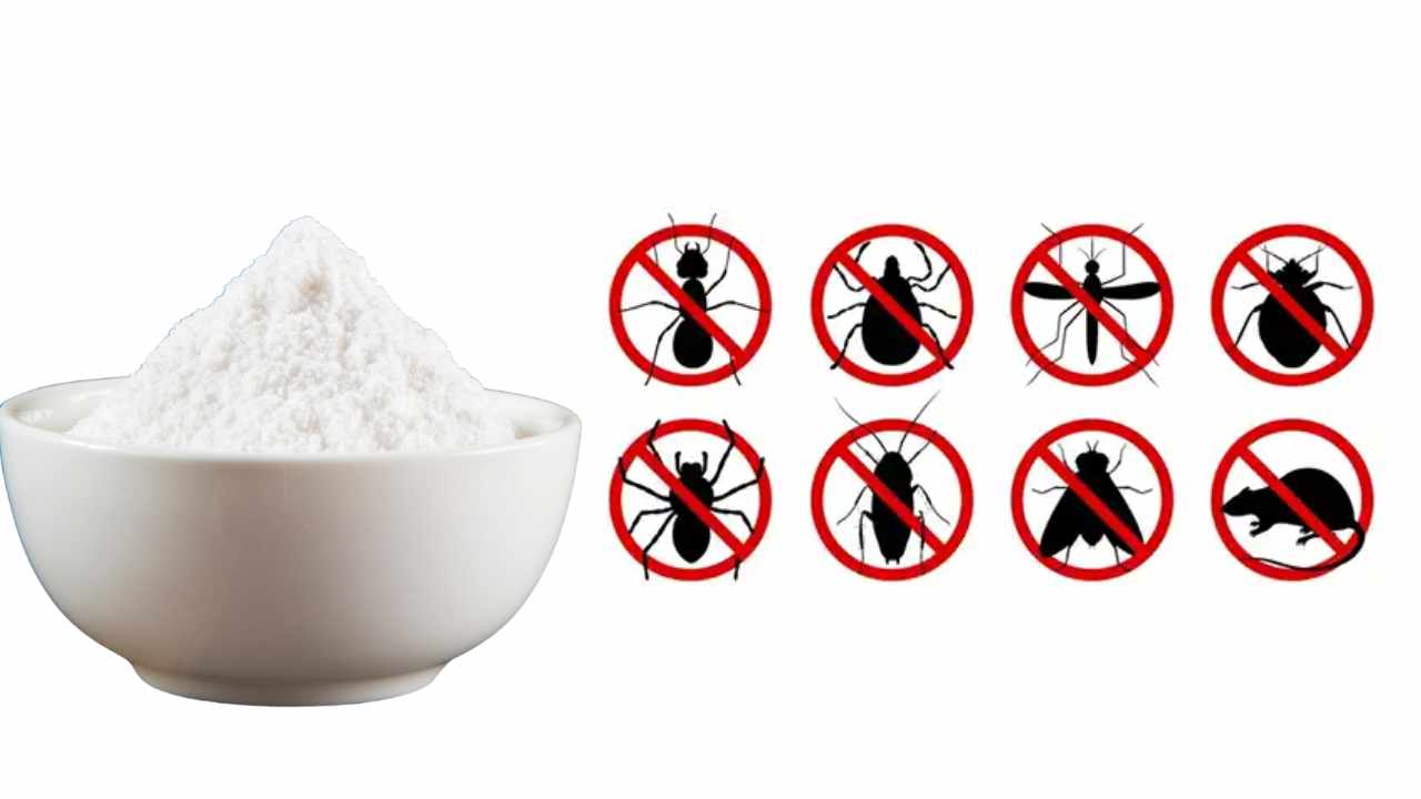 insetti e bicarbonato di sodio