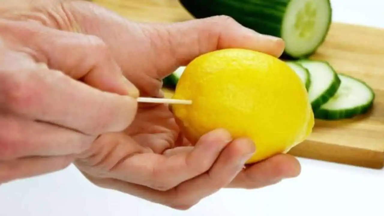 limone e stuzzicadenti 