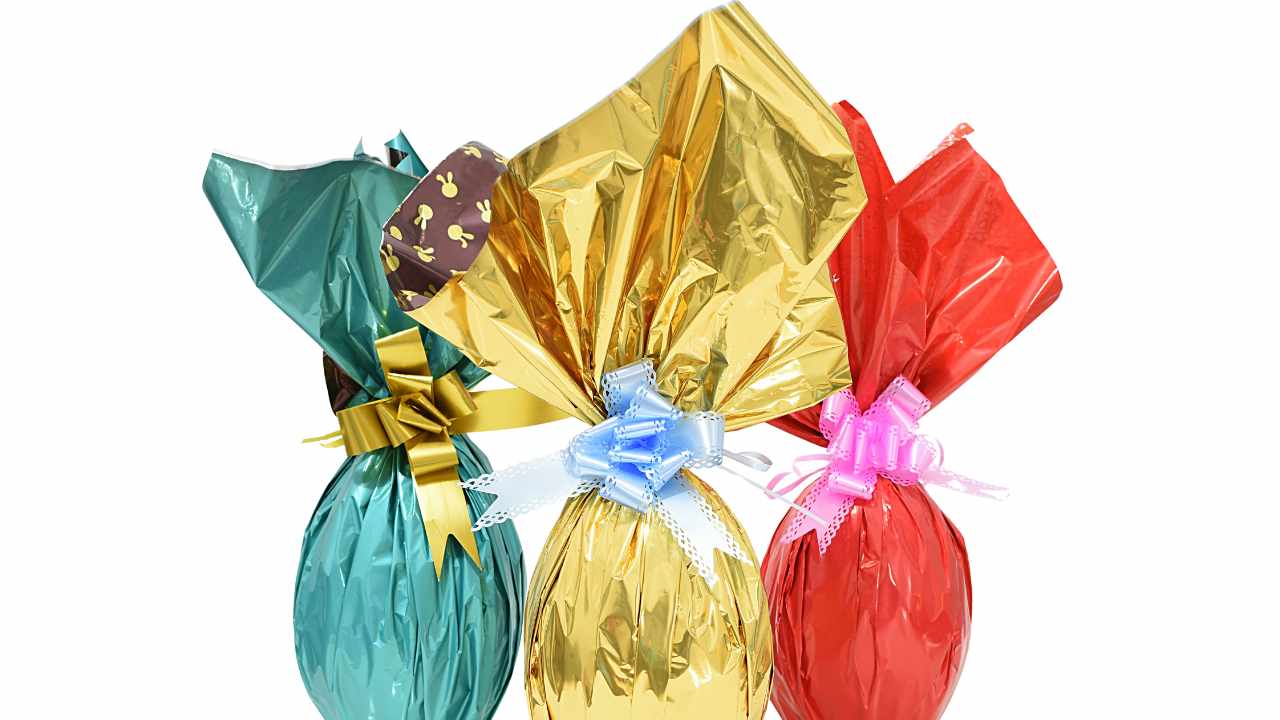 rifiuti e uova di pasqua 