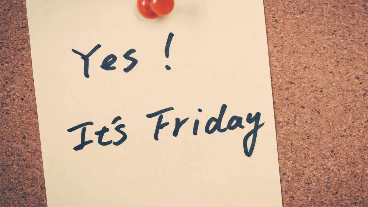 venerdì giorno felice