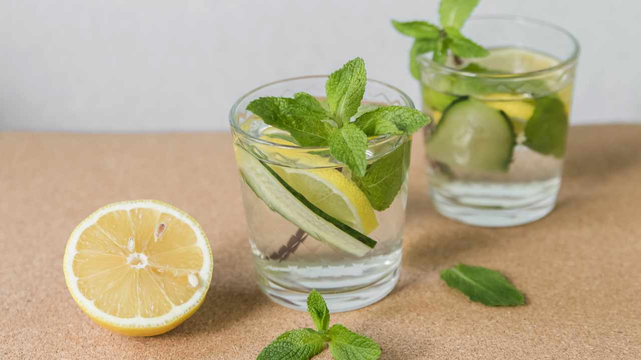 ricetta acqua detox