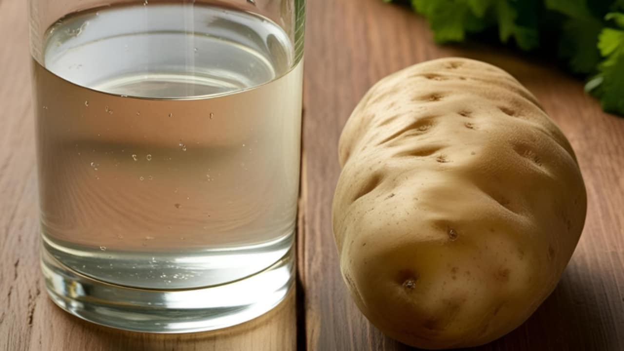 benefici e ricette acqua di patata