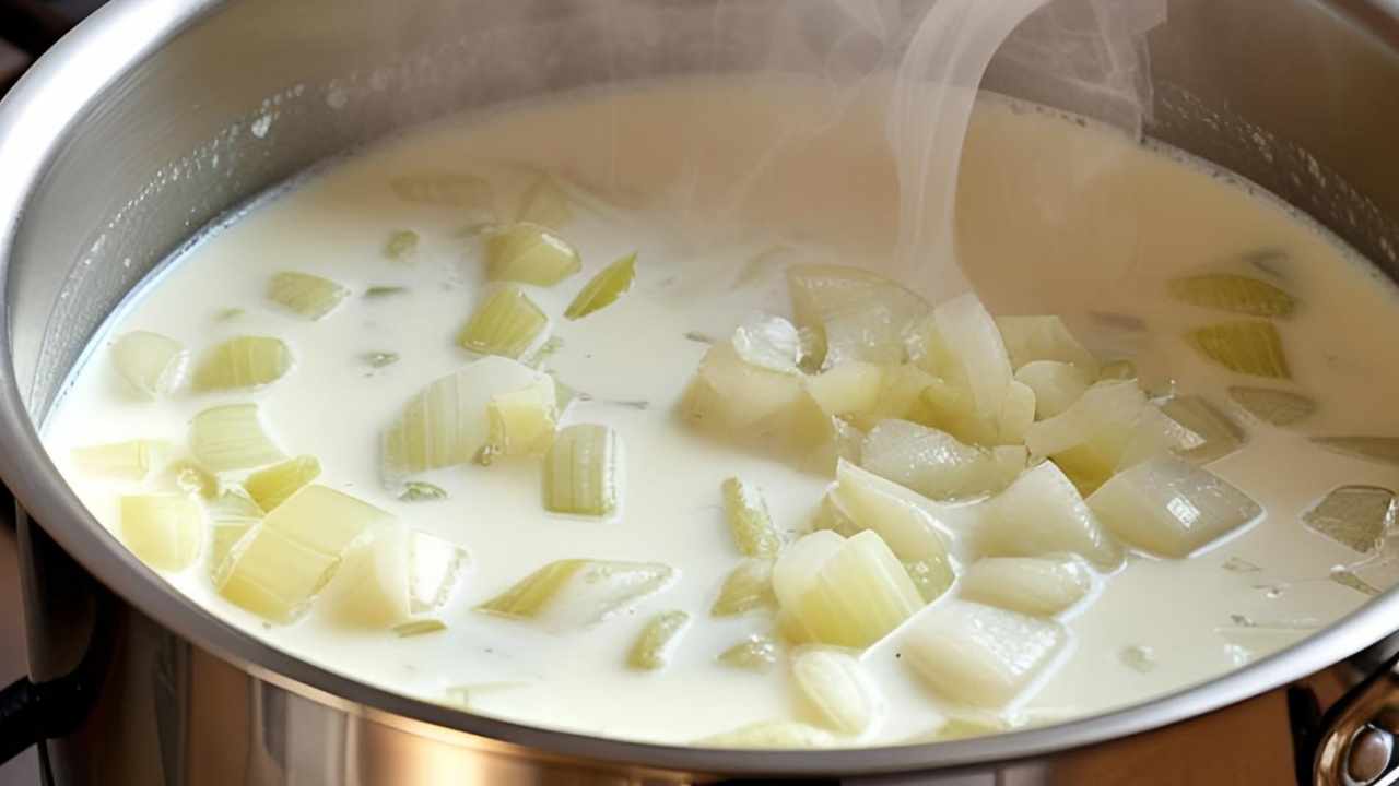 bollire cipolla nel latte