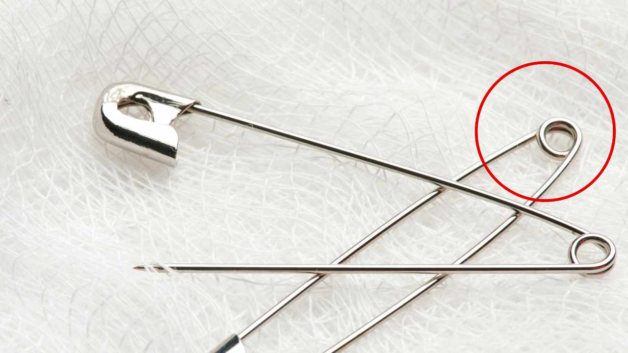 cerchio spilla da balia utilità