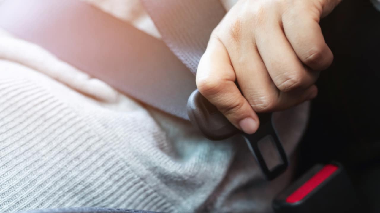 bottone cintura di sicurezza