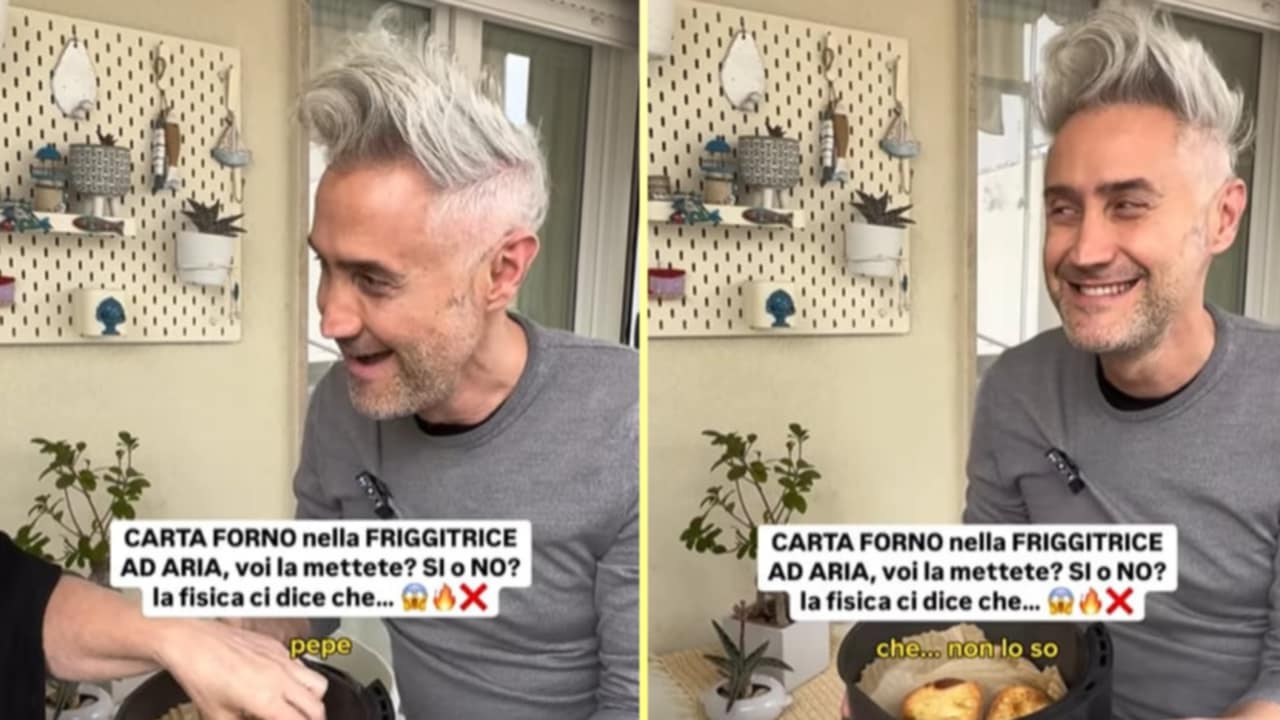 carta da forno friggitrice ad aria