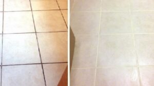 Un trucco geniale e semplice della nonna per per pulire le piastrelle e le fughe