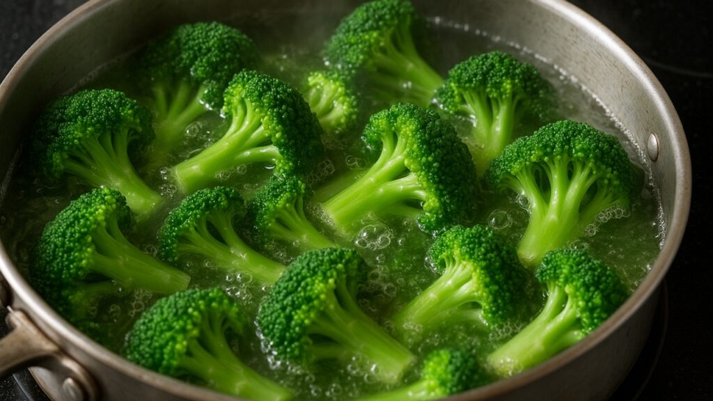 cottura broccoli