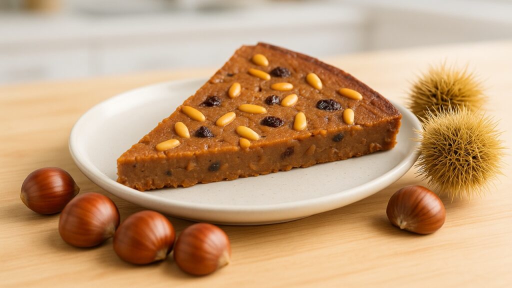 Dolce con farina di castagne