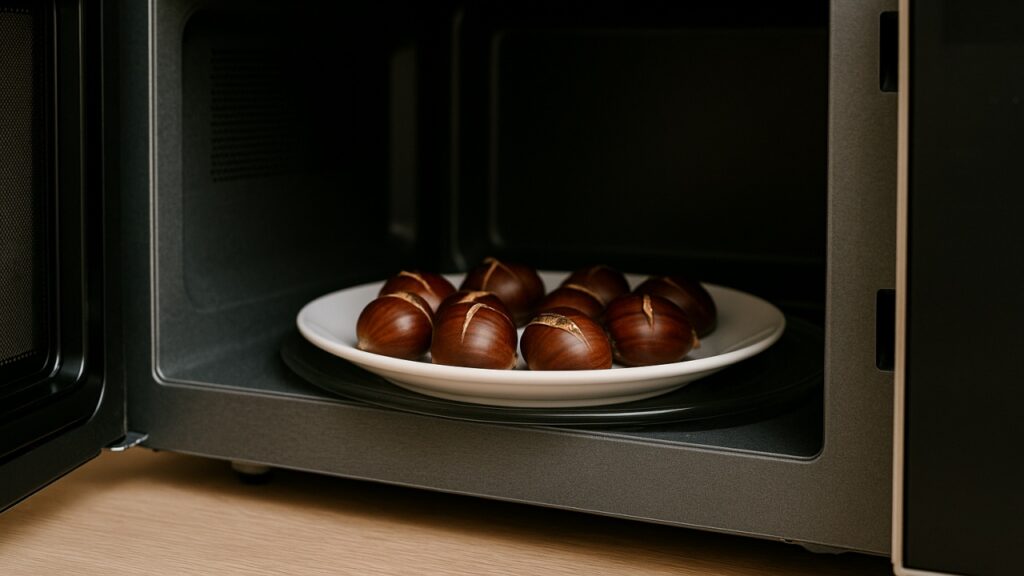 castagne al microonde