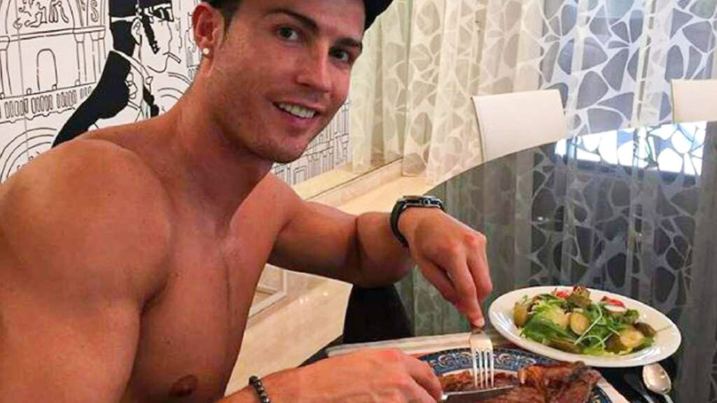 Cristiano Ronaldo alimentazione