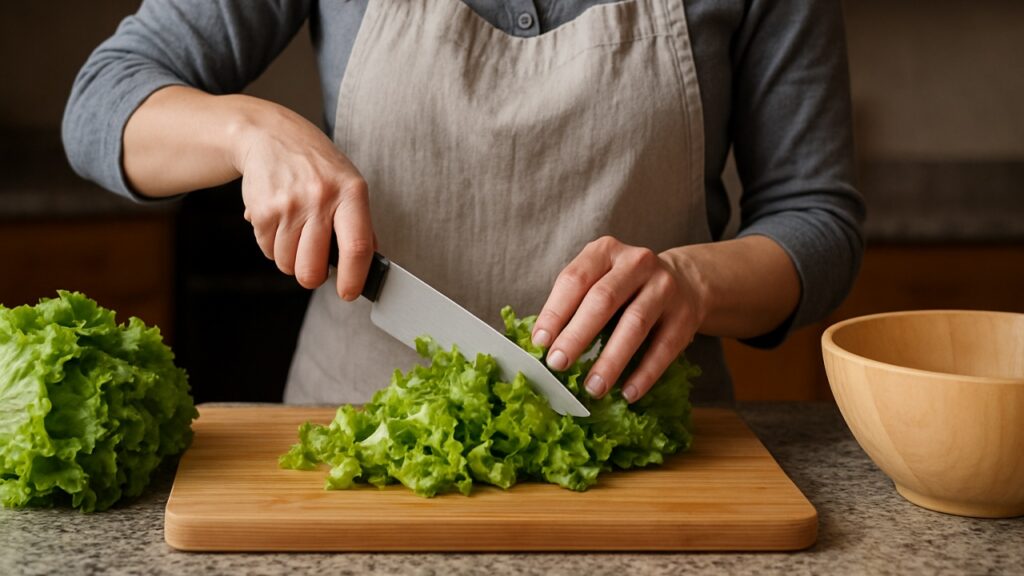 Conservazione lattuga