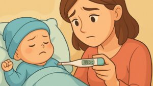 I modi più efficaci per abbassare la febbre di un bambino senza medicine e in meno di 5 minuti