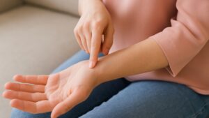 Premi questi puntini sul polso per addormentarti prima e far sparire l’ansia