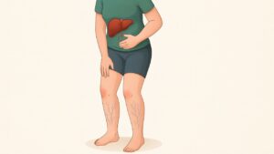 Le tue gambe gridano “AIUTO! ”: 5 segnali d’allarme dal tuo fegato