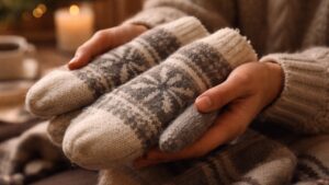 Mantieni le tue mani morbide e protette mentre indossi guanti di lana. 4 consigli pratici per evitare la secchezza