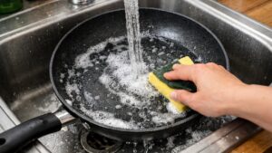 Non fare mai questo ERRORE con le padelle antiaderenti, metti a rischio la tua salute!