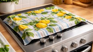 Perché tante donne mettono un canovaccio sopra i fornelli, me lo ha svelato la mia amica!