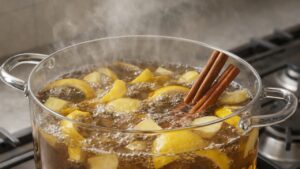 Perché dovresti bollire buccia di limone, cannella e zenzero