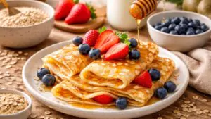 Ricetta Crepes di Avena sane in soli 5 minuti