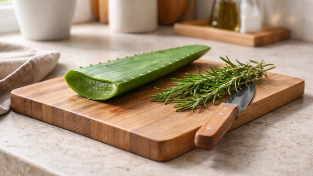 rosmarino aloe vera