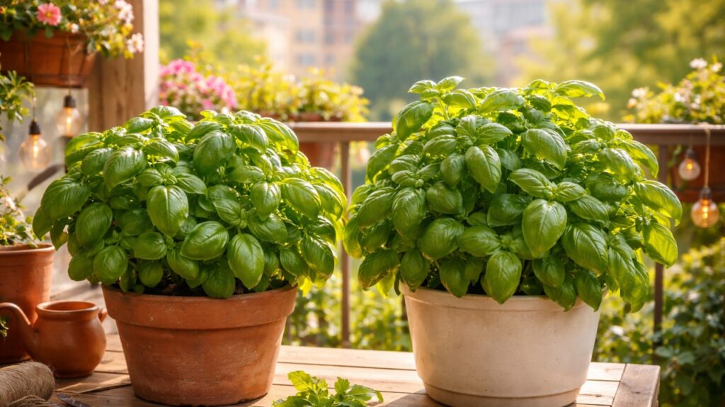 segreti basilico rigoglioso