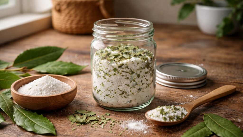 rimedio alloro e bicarbonato